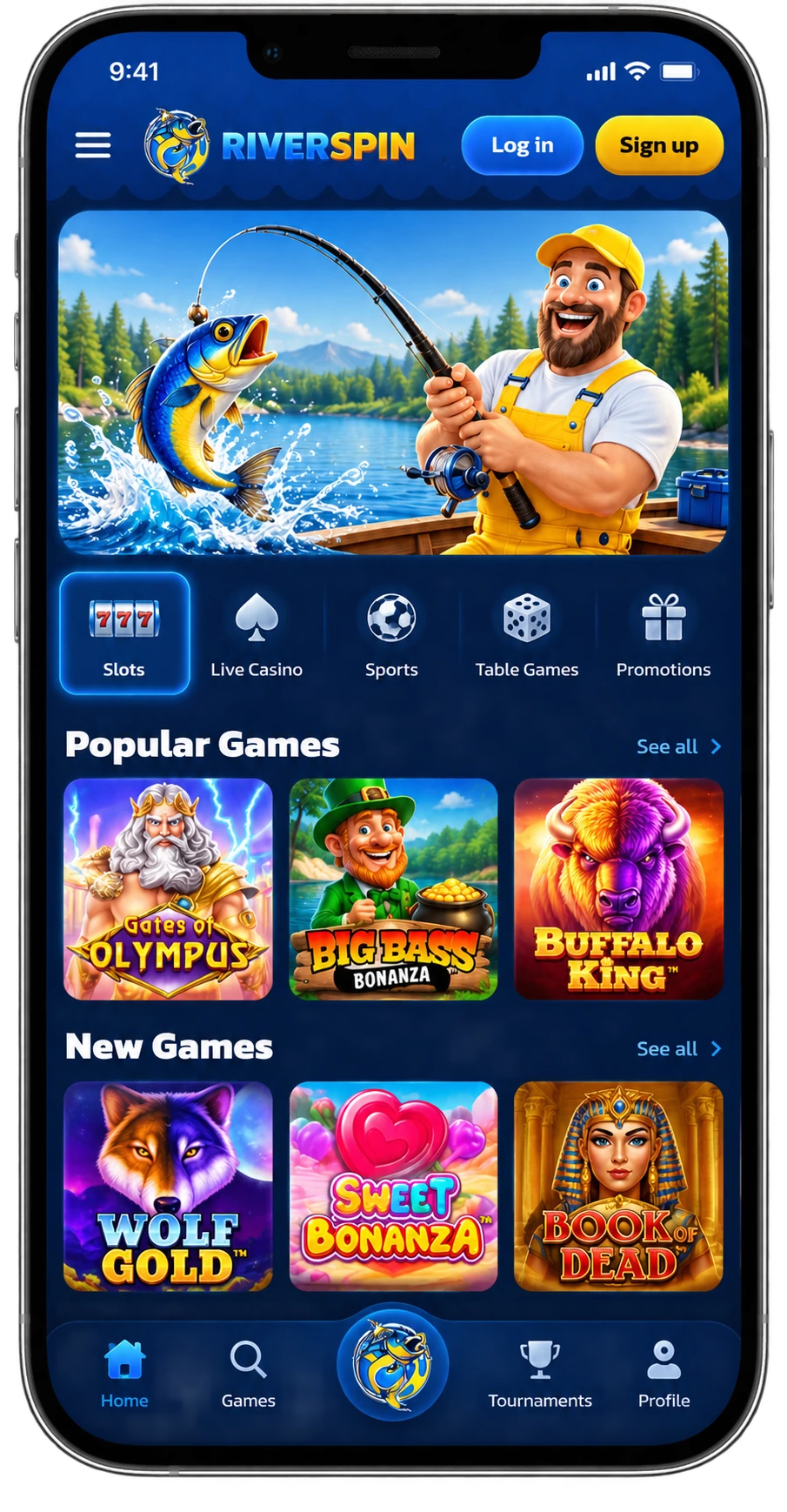De Riverspin Casino App